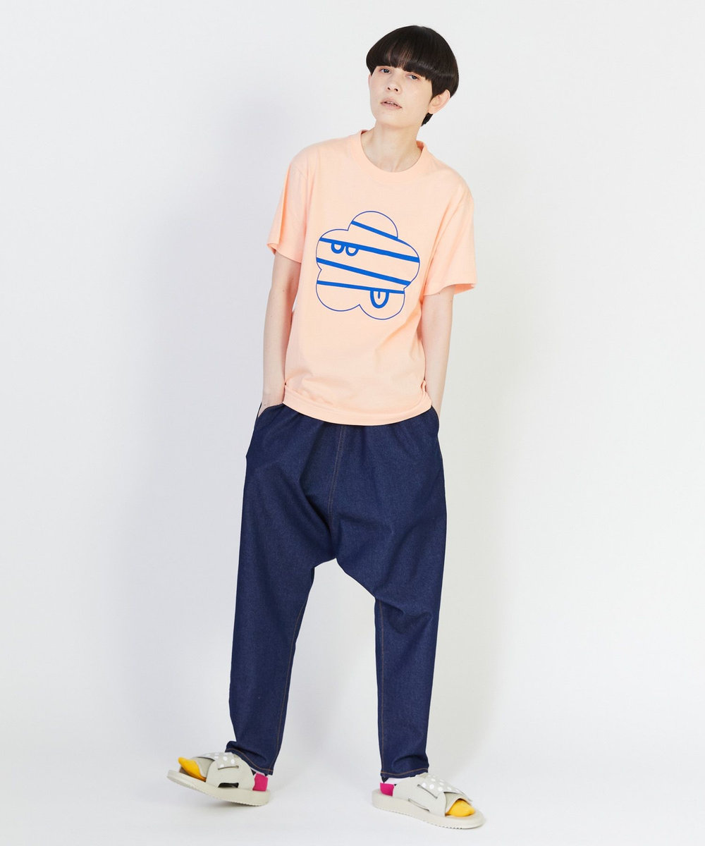 FRAPBOIS スマートサルエルパンツ ネイビー