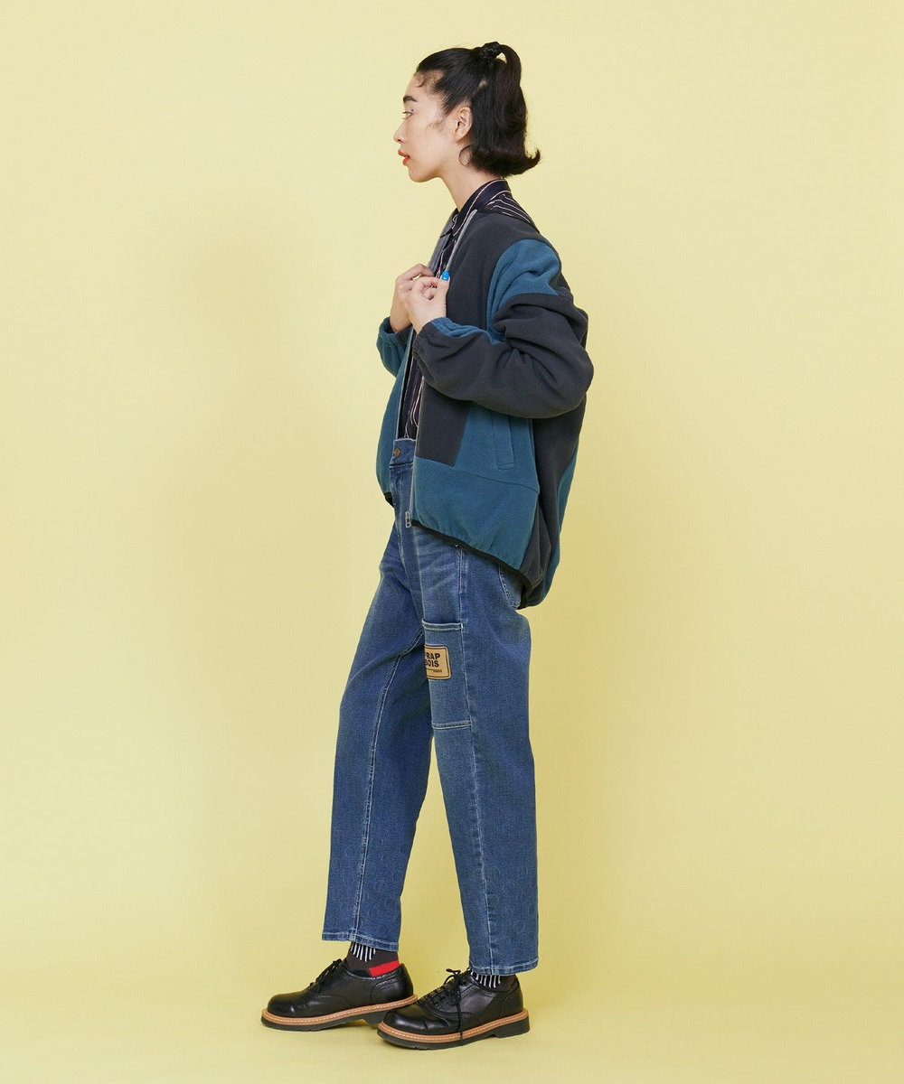 FRAPBOIS ムーブデニム パンツ ブルー