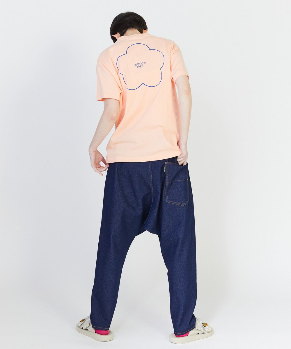 FRAPBOIS スマートサルエルパンツ ネイビー