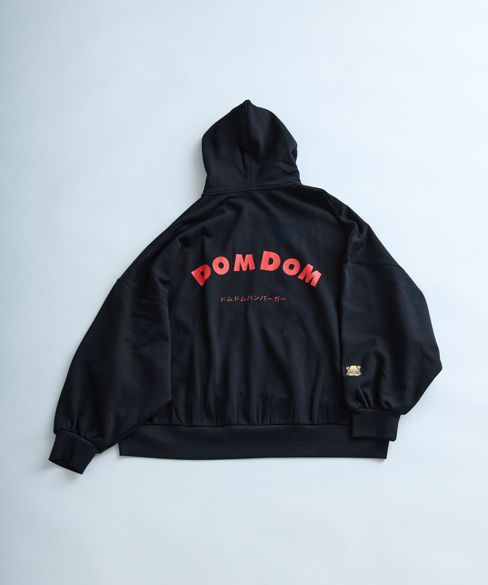 FRAPBOIS 《DOMDOMコラボ》ドルマンパーカー ブラック