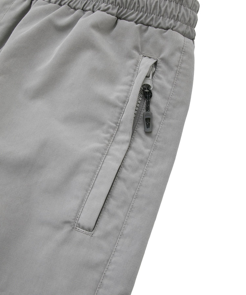 MEN'S BIGI コットンナイロンピグメント加工パンツ オフホワイト