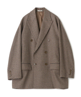 【BASED ON MEN'S BIGI HERITAGE】ガンクラブチェック コテージコート