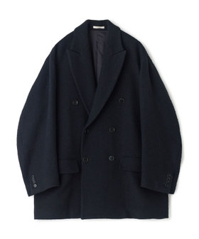 【BASED ON MEN'S BIGI HERITAGE】ブラックヘリンボーン コテージコート