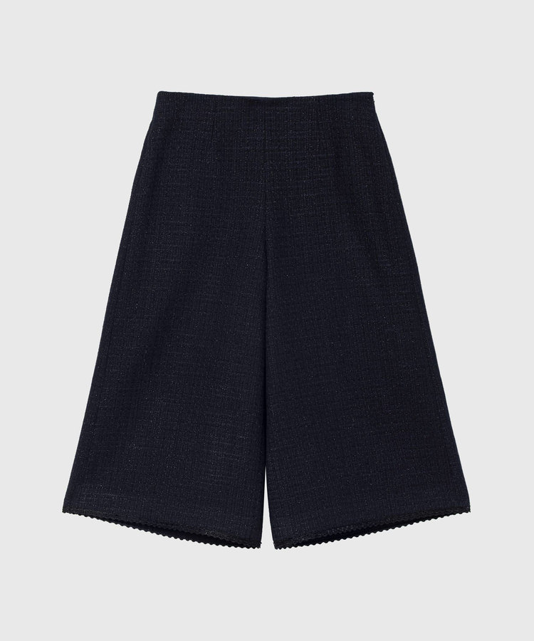 COTTON TWEED WIDE PANTS / コットンツィードワイドパンツ