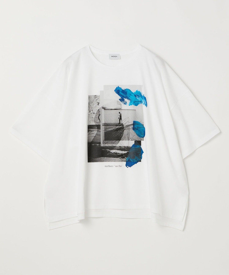 【大きいサイズ】ハイゲージ天竺オリジナルプリントＴシャツ