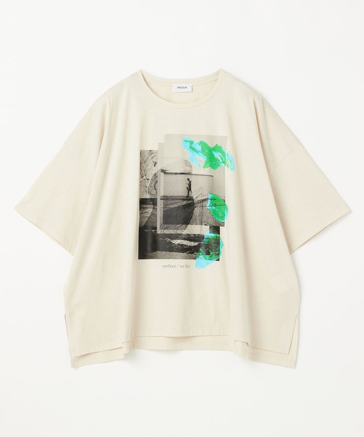 【大きいサイズ】ハイゲージ天竺オリジナルプリントＴシャツ
