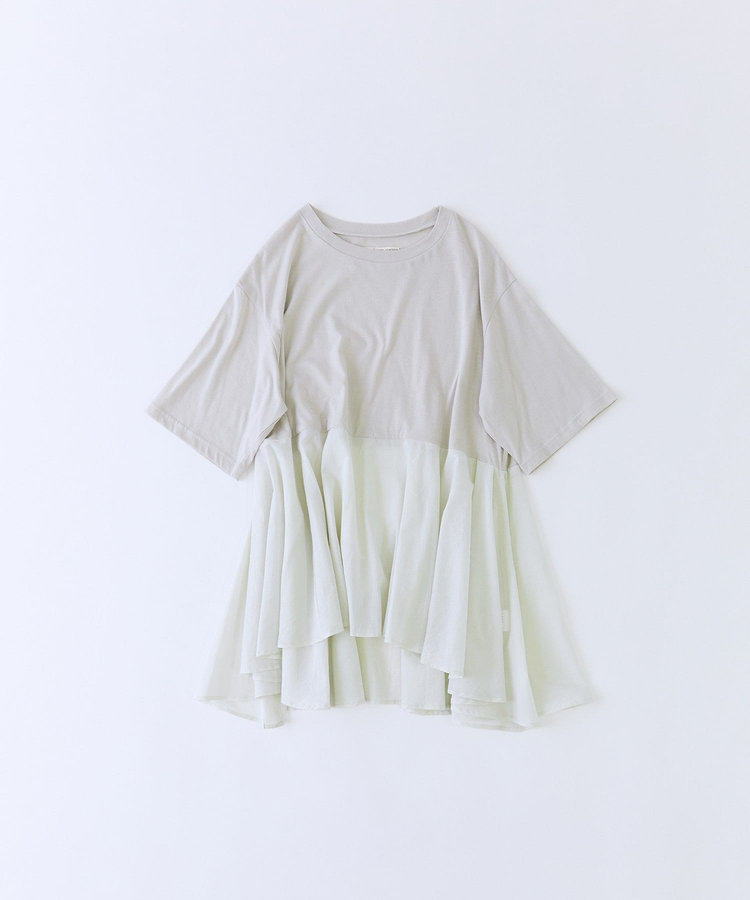 【FAVE】インドコットン×カットソーTシャツ