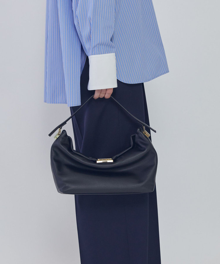 【WEB限定】＜PUNTI（プンティ）＞“GRAFT-BOX"ハンドバッグ