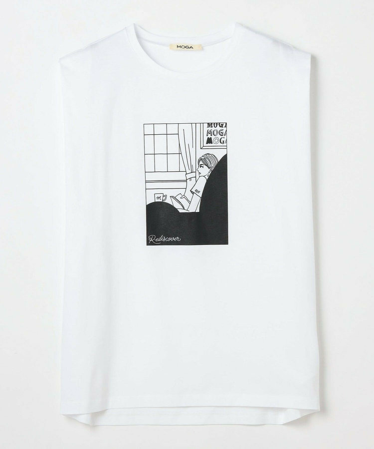 【大きいサイズ】SHOGO SEKINE×MOGA コラボ プリントT