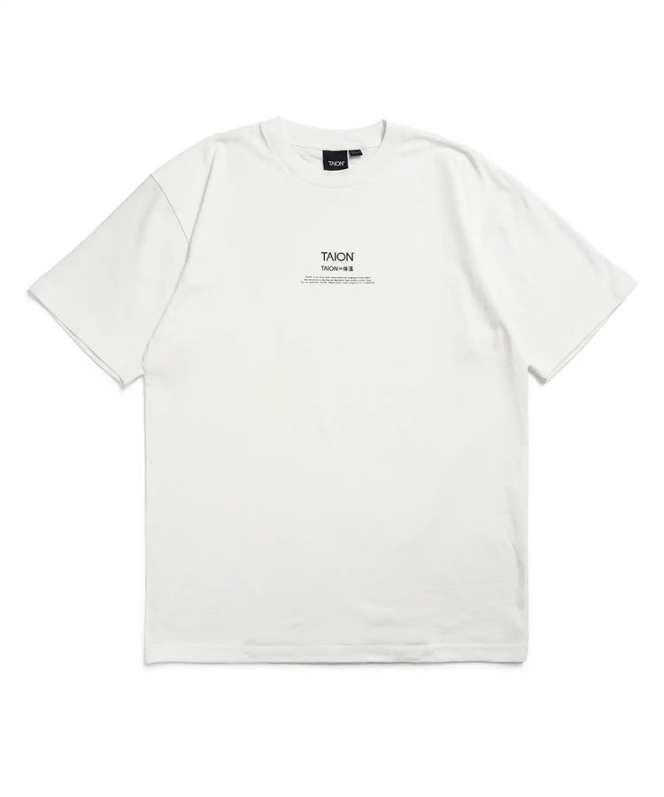 【TAION】BASIC STORAGE T-SH CONCEPT / ベーシック ロゴ ストレージ Ｔシャツ