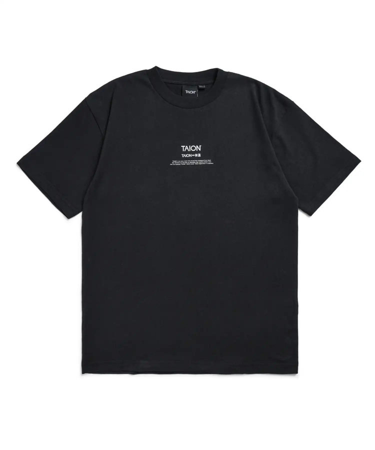 【TAION】BASIC STORAGE T-SH CONCEPT / ベーシック ロゴ ストレージ Ｔシャツ