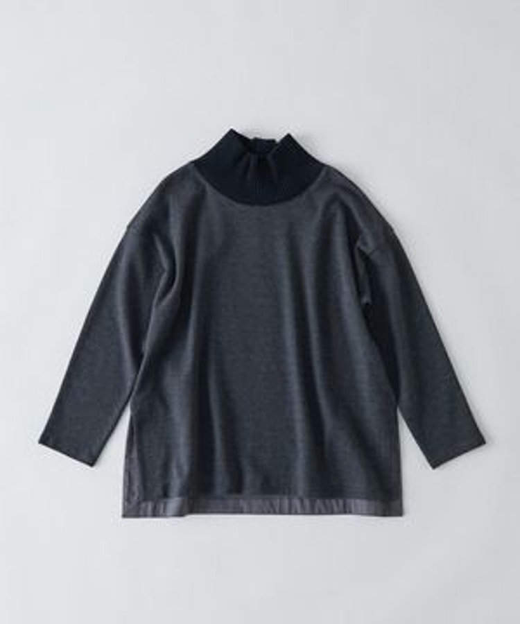 ポンチリブカラープルオーバー