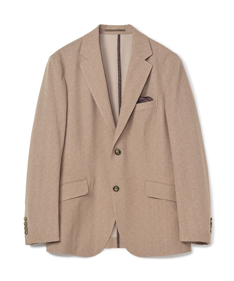 【ACTIVE TAILOR】Dot Air ヘリンボーン×千鳥格子/デニム柄 セットアップジャケット＜通気性/吸水速乾/ストレッチ＞