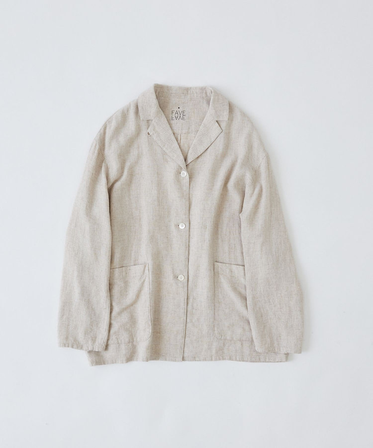 【FAVE】シャーリングシャツジャケット