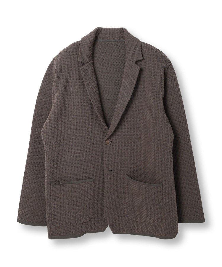【ACTIVE TAILOR】モール混ニットジャケット