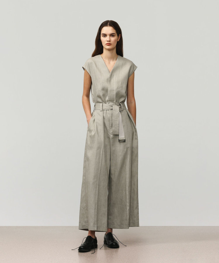 	RAMIE POLY TWILL COMBINAISON / ラミーポリツイルコンビネゾン