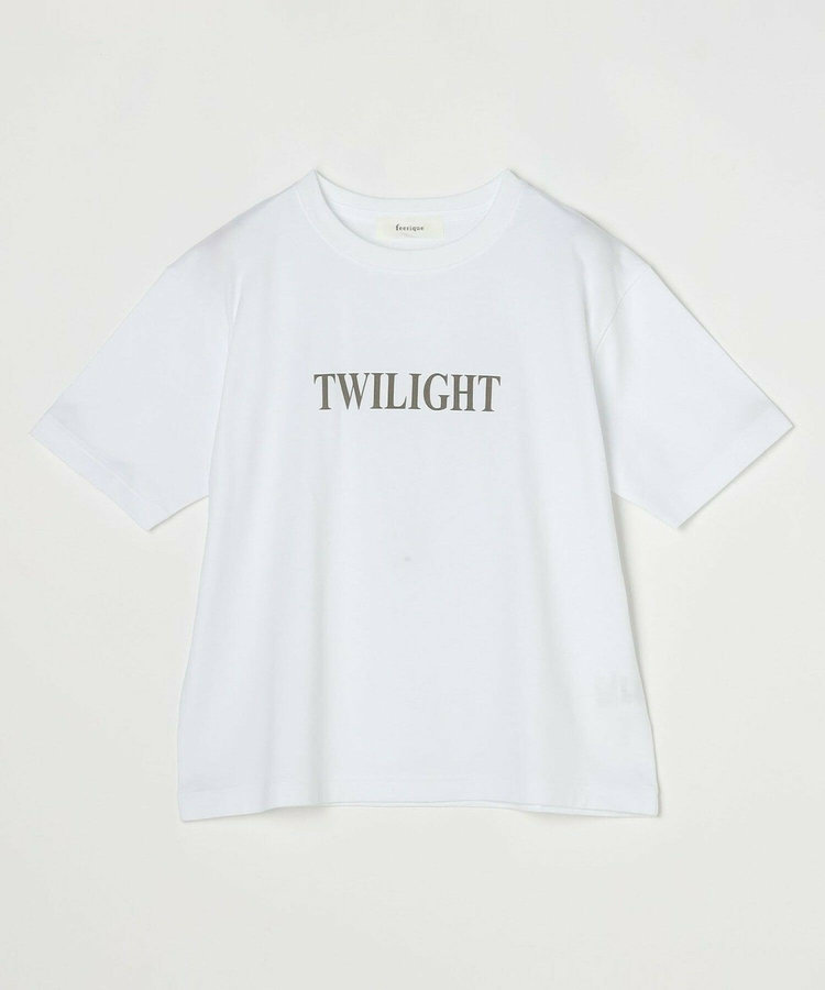 feerique ロゴプリントTシャツ