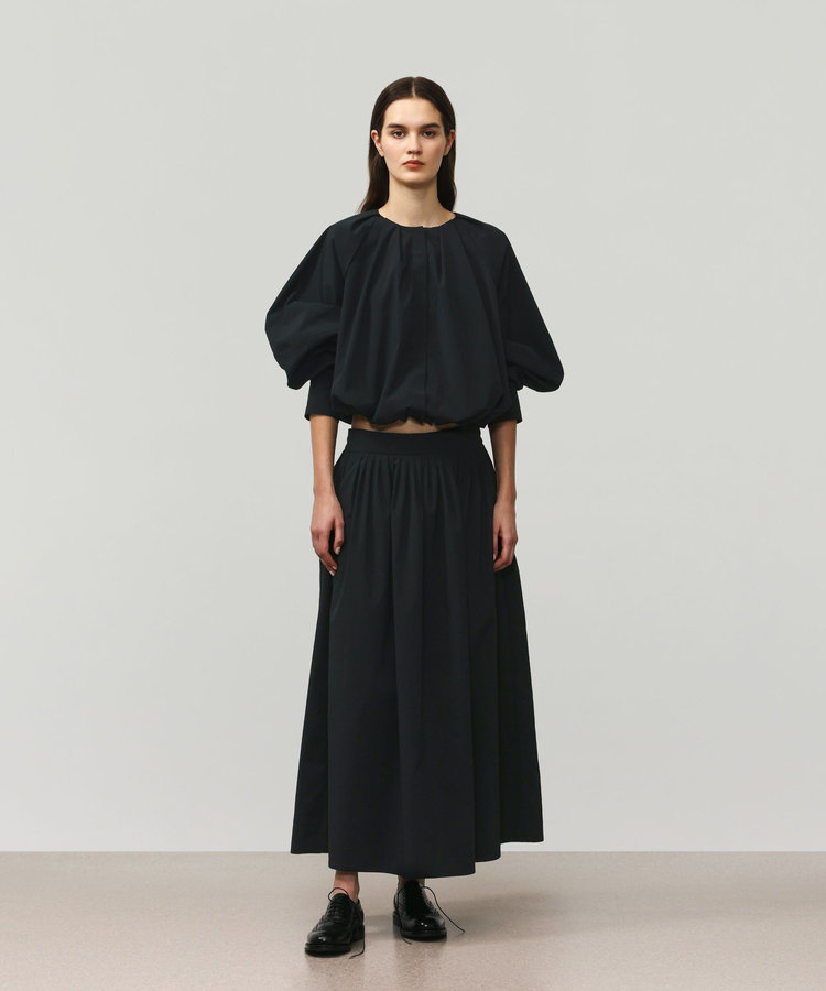 TYPEWRITER TUCK SKIRT / タイプライタータックスカート