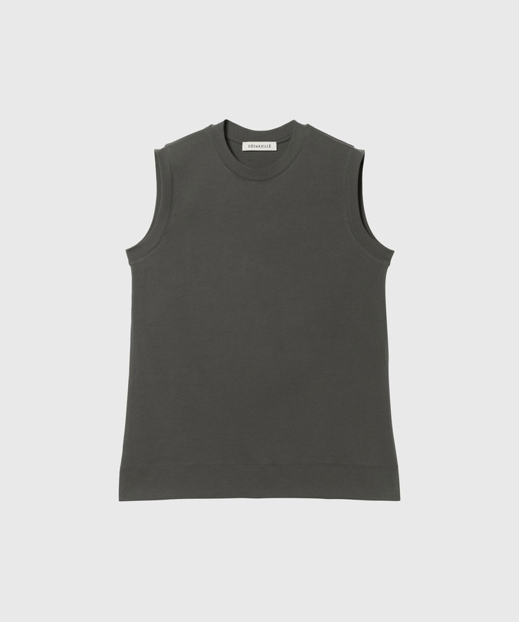 SMOOTH NO SLEEVE T SHIRT / スムースノースリーブTシャツ