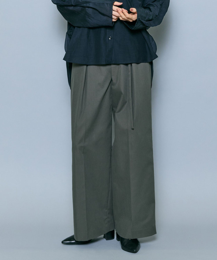 ピーチツイルセミワイドパンツ