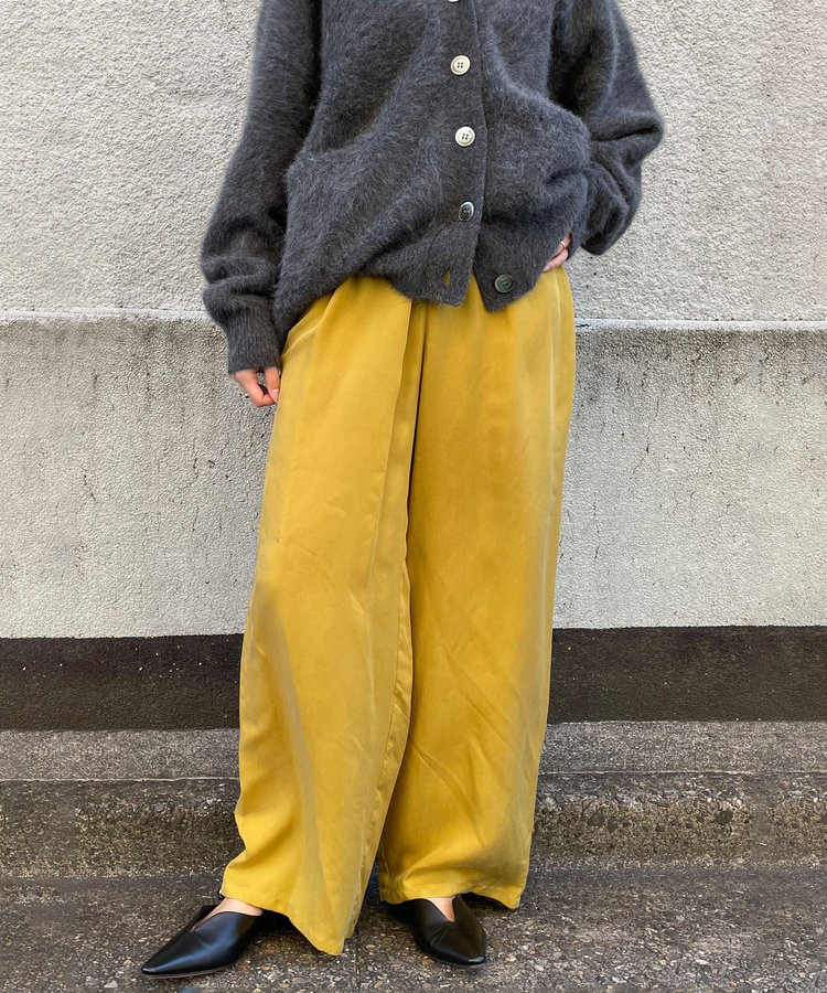 【新色登場】キュプラフィブリルイージーパンツ
