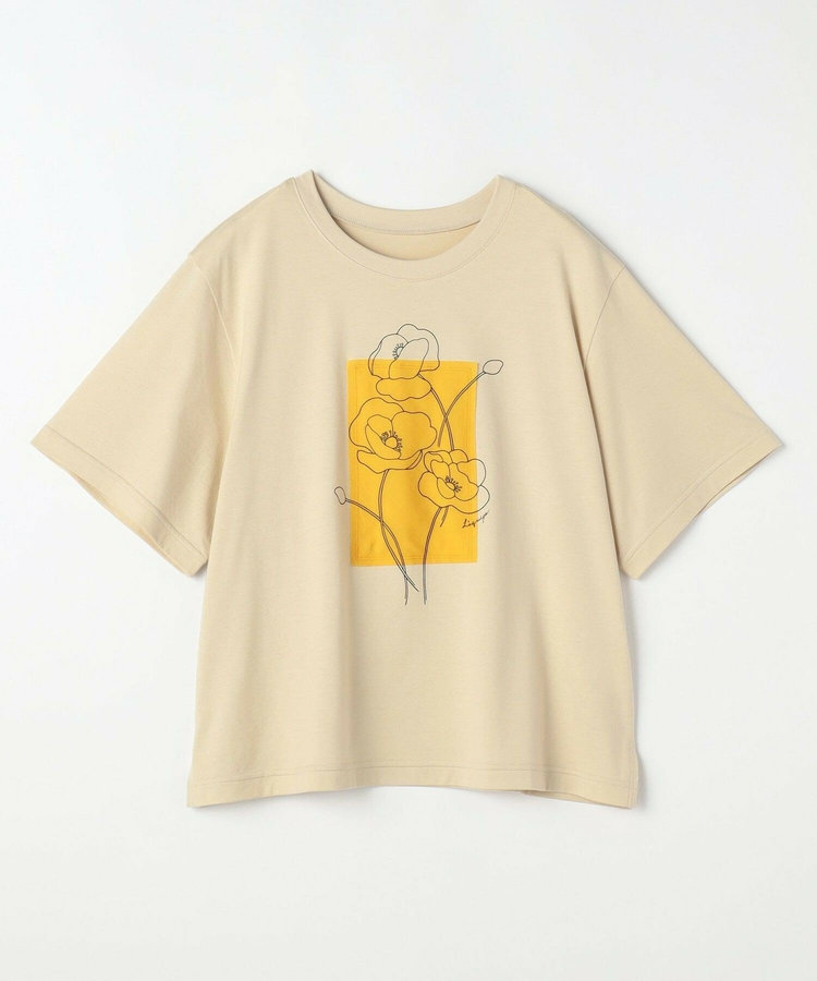 【大きいサイズ】オーバープリントTシャツ