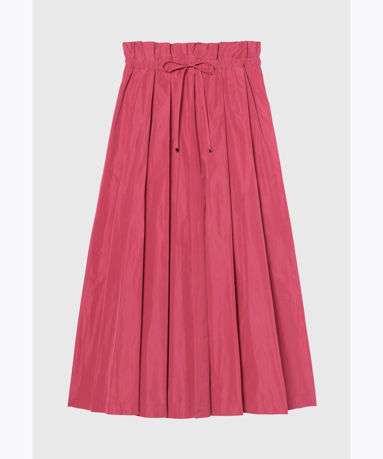 TAFFETA TUCK SKIRT / タフタタックスカート
