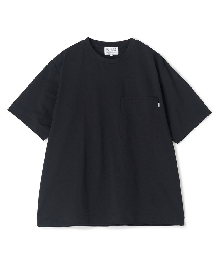 ペーパータッチドローコードTシャツ＜ストレッチ・速乾・マシンウォッシャブル・イージーケア接触冷感＞