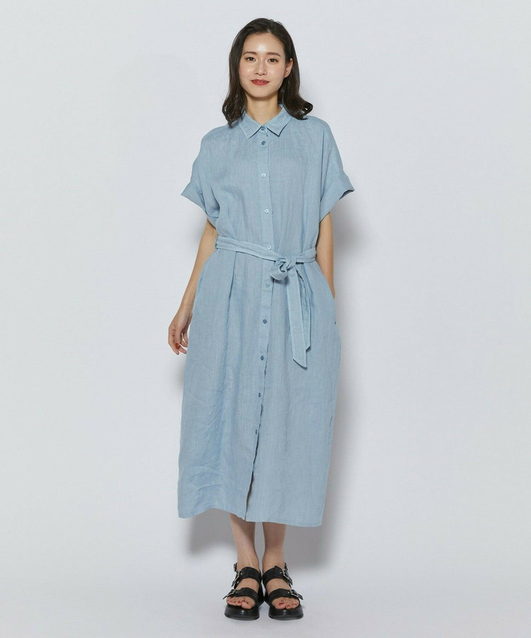 ピュアリネンガーメントダイワンピース