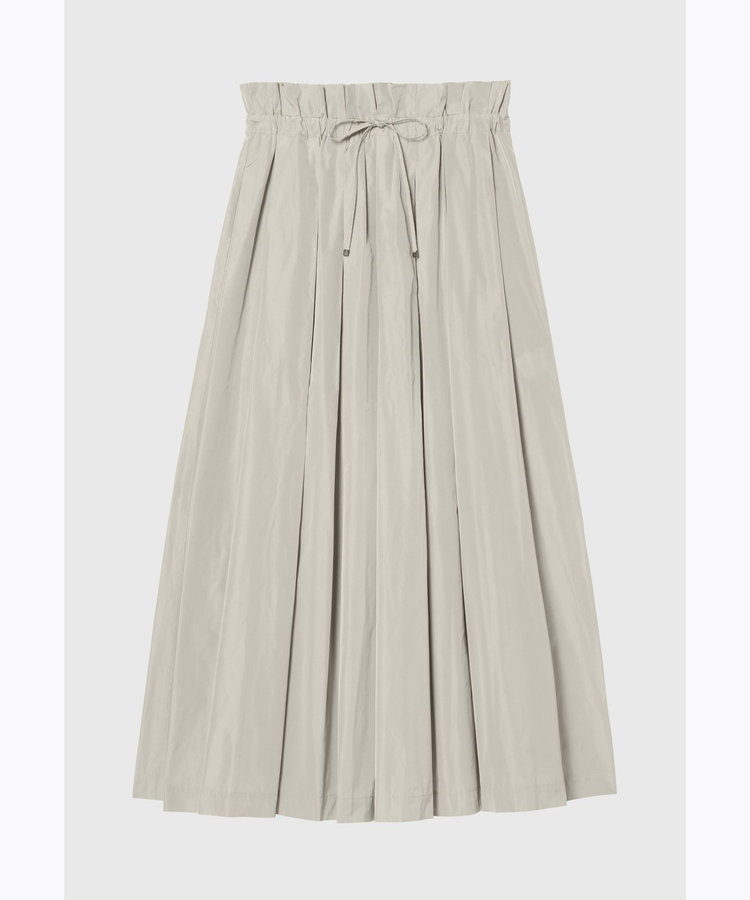 TAFFETA TUCK SKIRT / タフタタックスカート