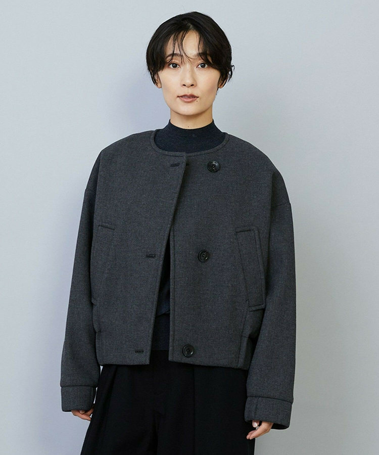 スポンディッシュボンディングショートコート