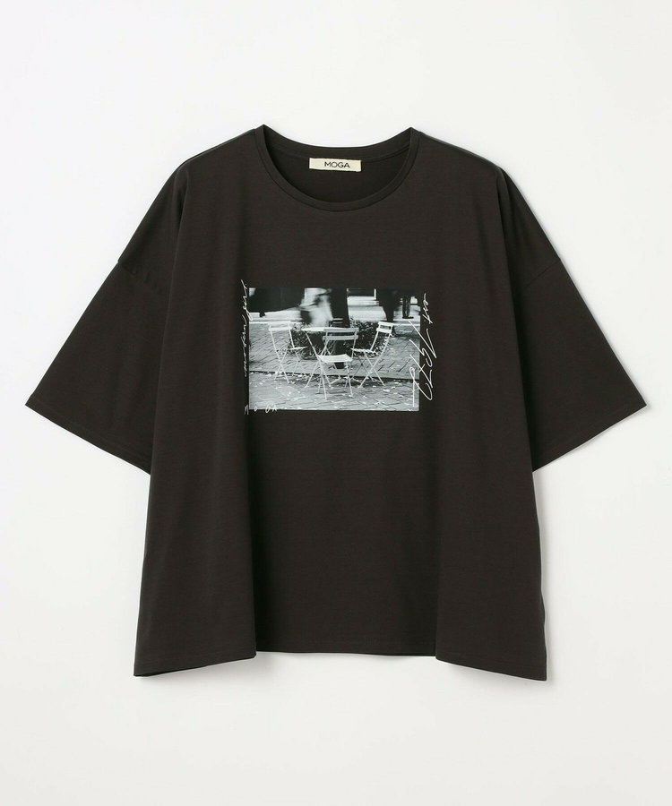 【大きいサイズ】SHOGO SEKINE×MOGA コラボ フォトプリントT