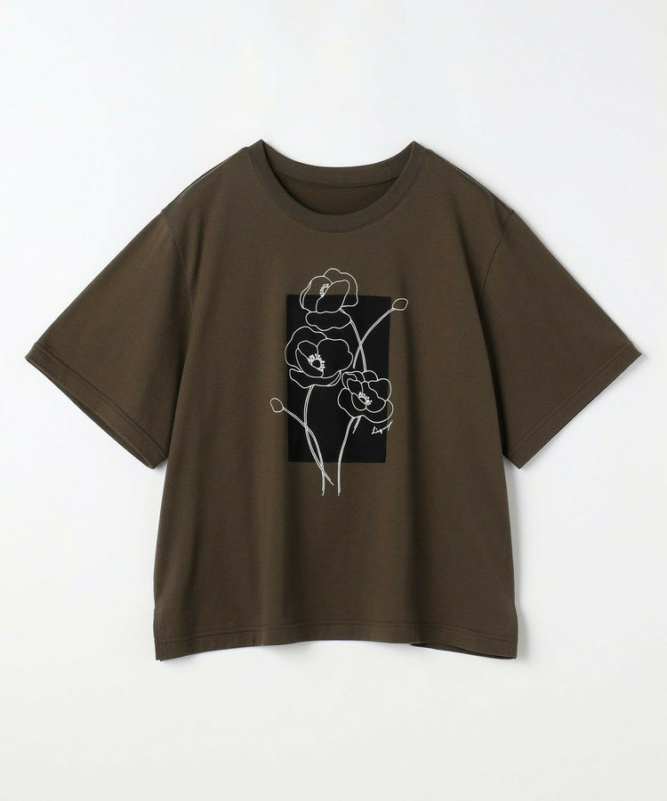 【大きいサイズ】オーバープリントTシャツ