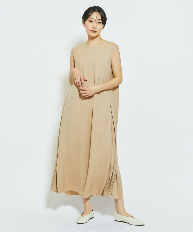 MOGA Collection ウーリープリーツストレートワンピース