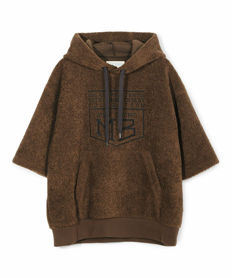【50th Anniv . 菊池武夫】WOOL BOA HOODIE