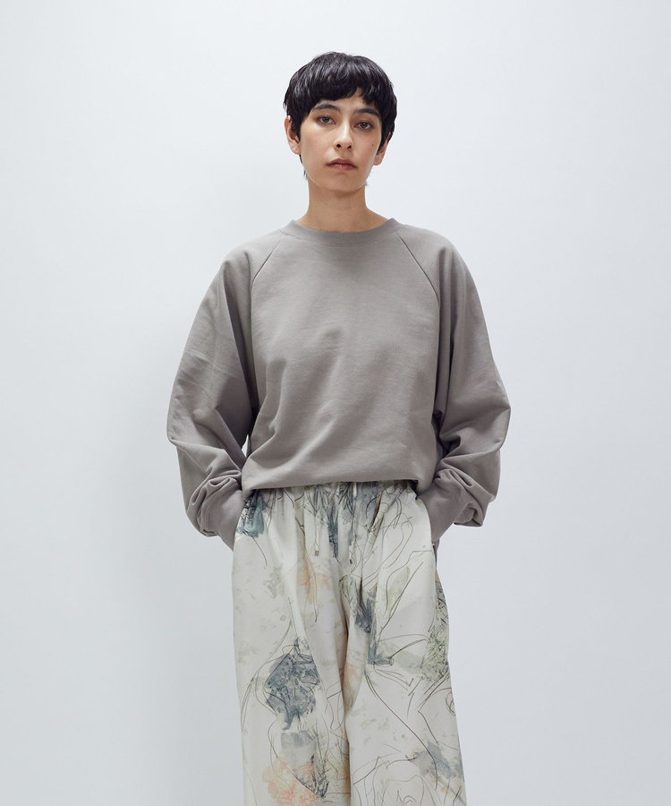【WEB限定カラーあり】＜SOLto (ソルト)＞レースアップスウェット