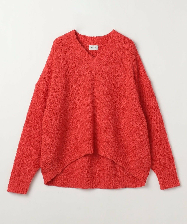 【大きいサイズ】DALIA Vネックショートニットトップス