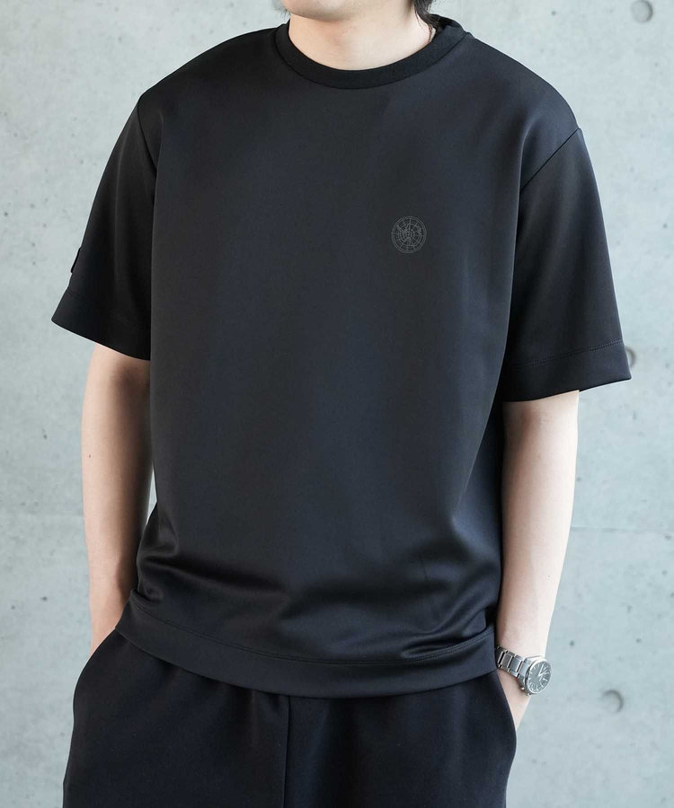 【接触冷感／キシリトールプリント】南極モチーフ ワンポイントデザインTEE