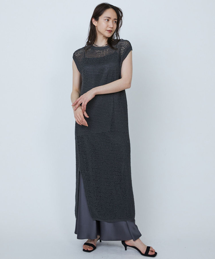 メッシュタンクワンピース