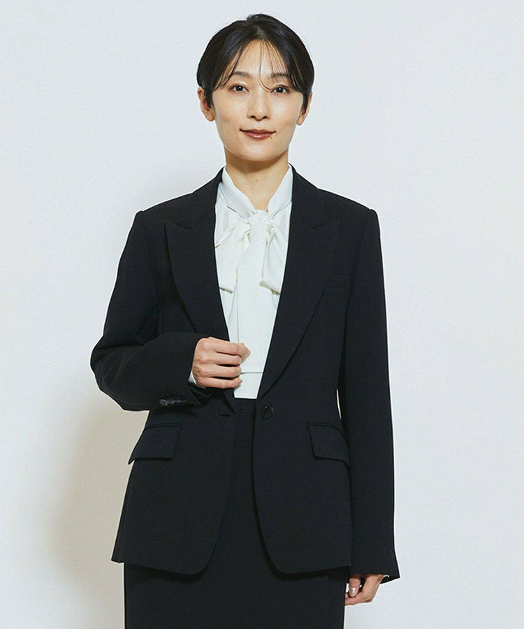 wb ダブルジョーゼットジャケット［セットアップ可能］