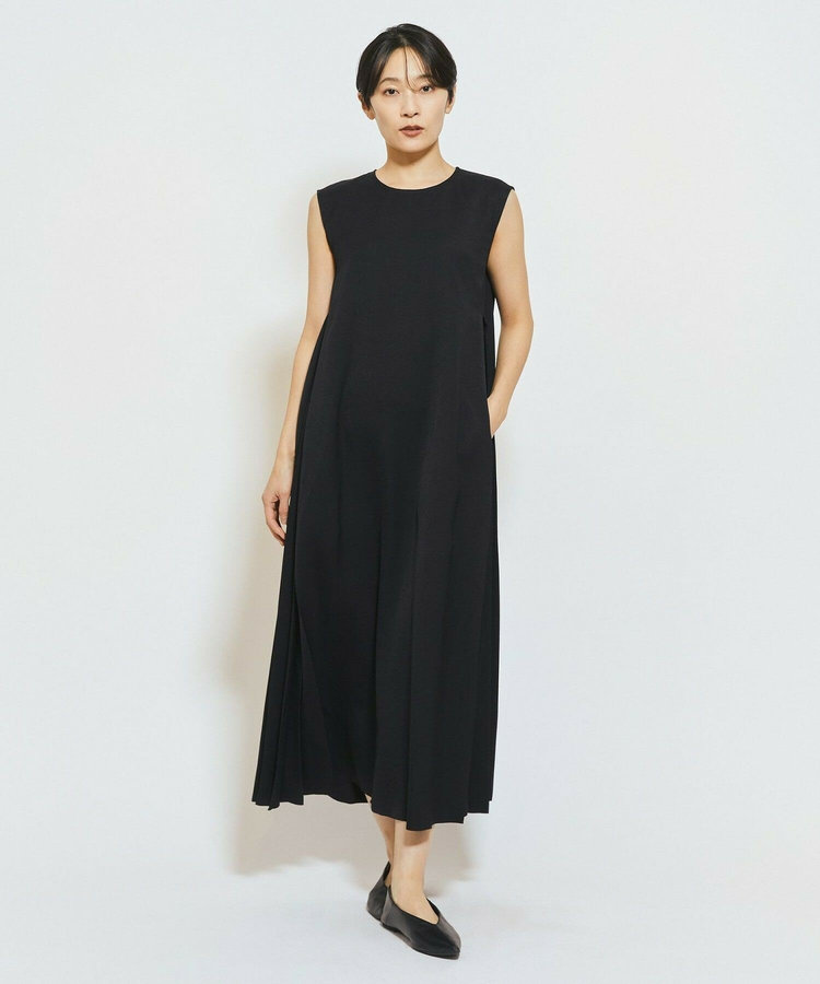MOGA Collection ウーリープリーツストレートワンピース