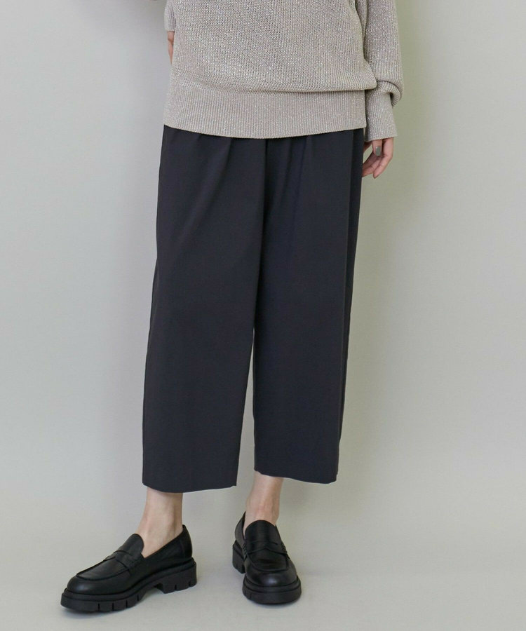 ビスコースストレッチカーブパンツ