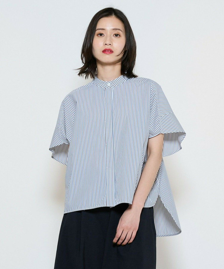ファンクショナルストライプシャツ