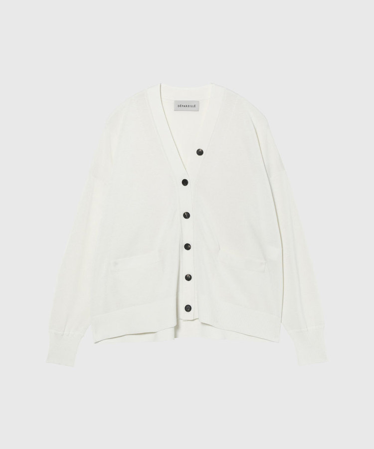 COTTON SILK CARDIGAN / コットンシルクカーディガン