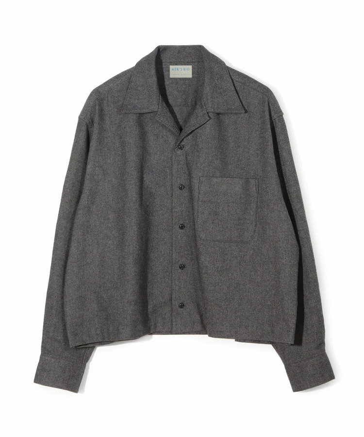 【50th Anniv . 菊池武夫】SHORT COTTON FLANNEL SHIRTS