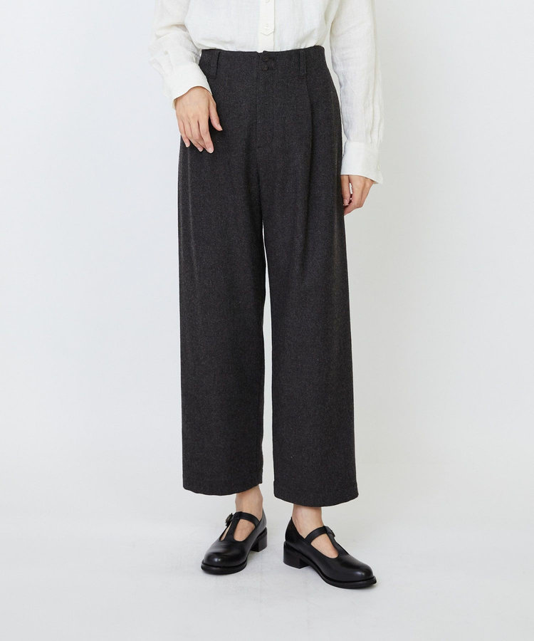 エステルウールエターミンクロップドパンツ