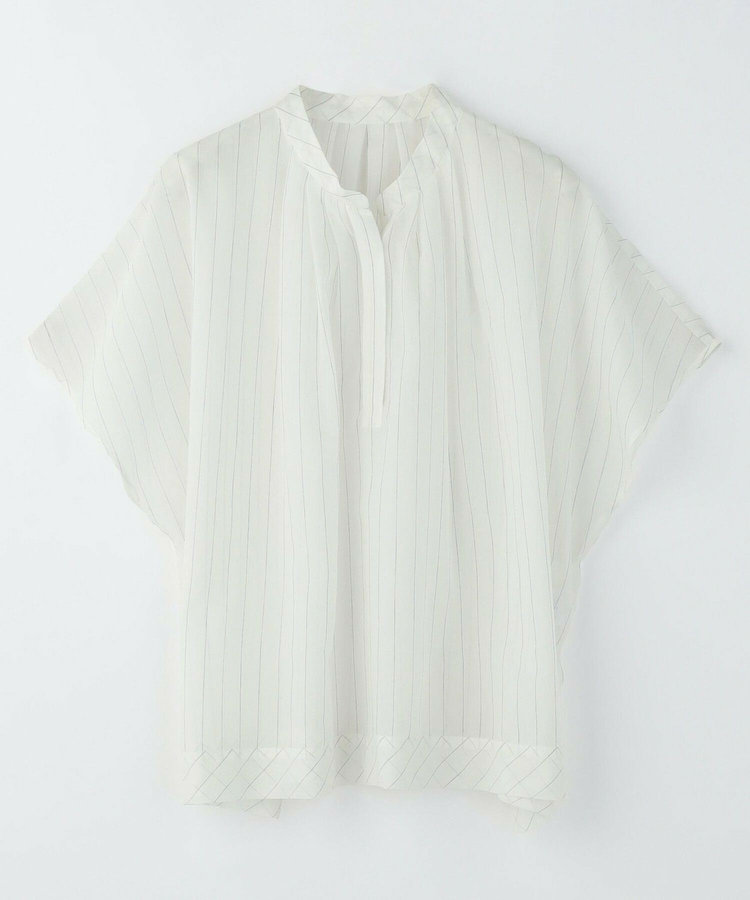 feerique 強撚TCボイルシアーローンブラウス