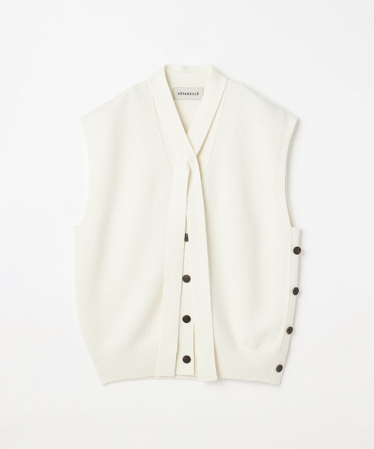 HIGH GAUGE SLEEVELESS VEST / ハイゲージスリーブレスベスト