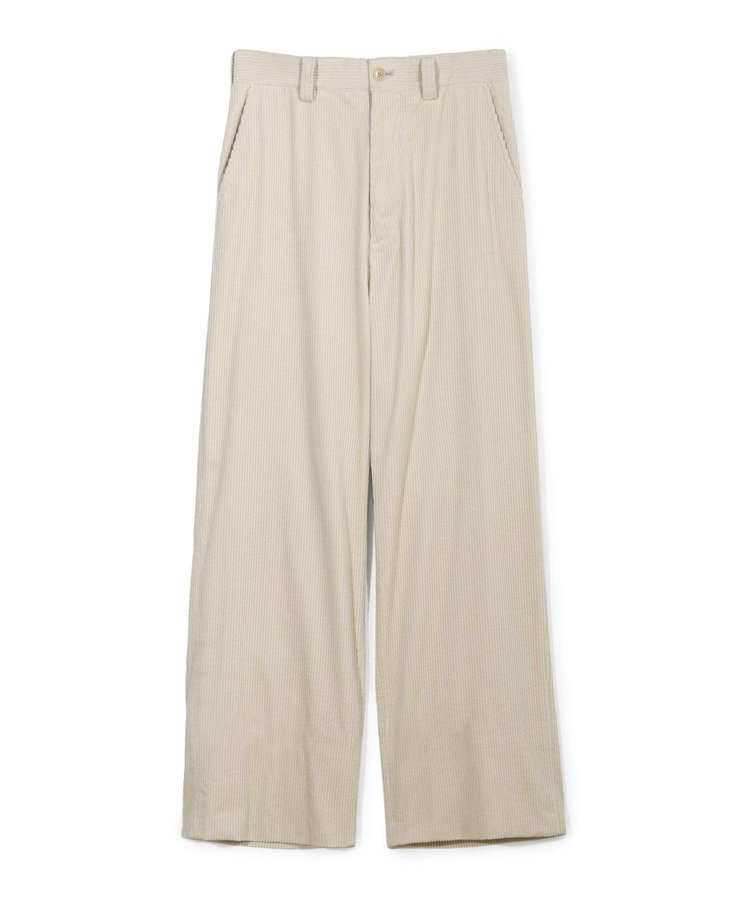 【50th Anniv . 菊池武夫】COTTON CORDUROY WIDE PANTS