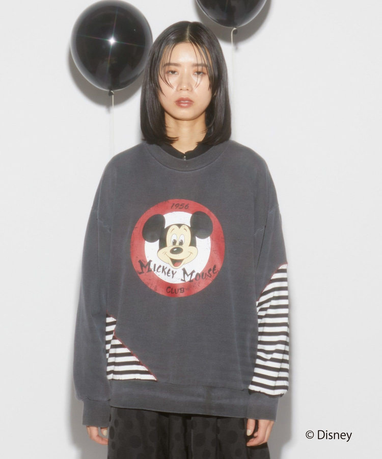 リメイクスウェット FRAPBOIS＜MICKEY MOUSEコレクション＞